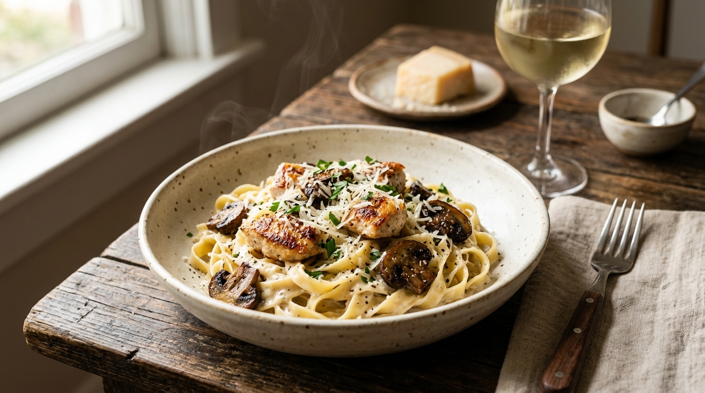 Chicken Truffle Pasta