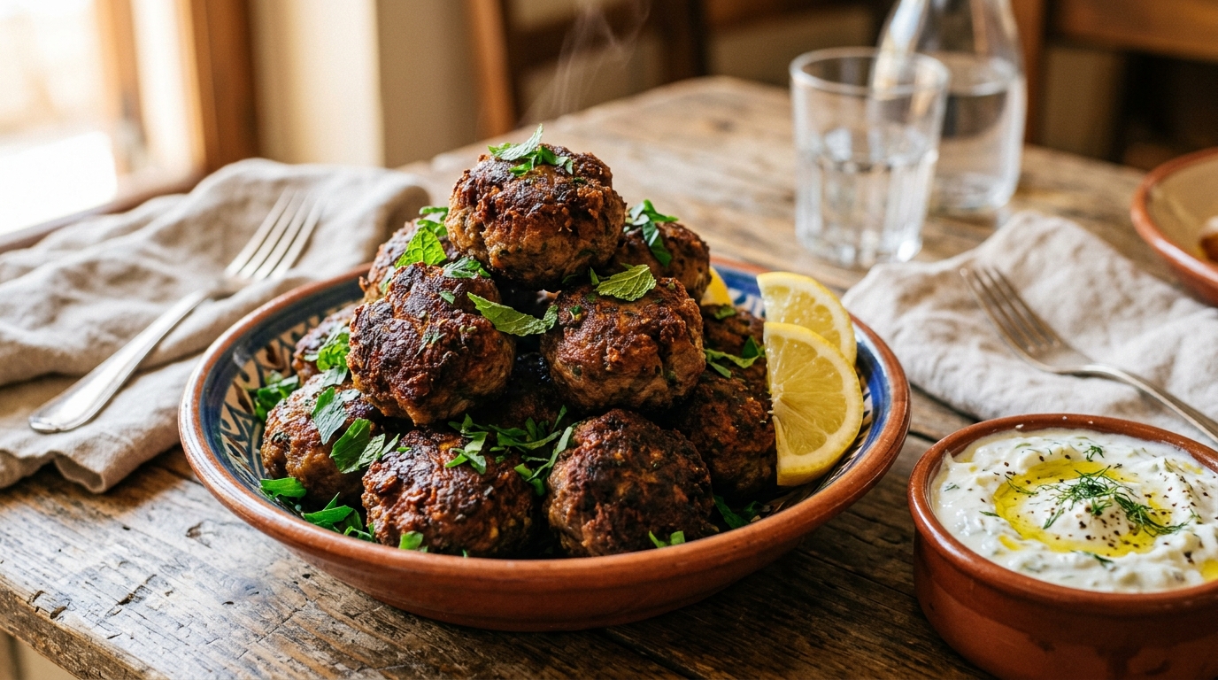 Classic Greek Keftedes