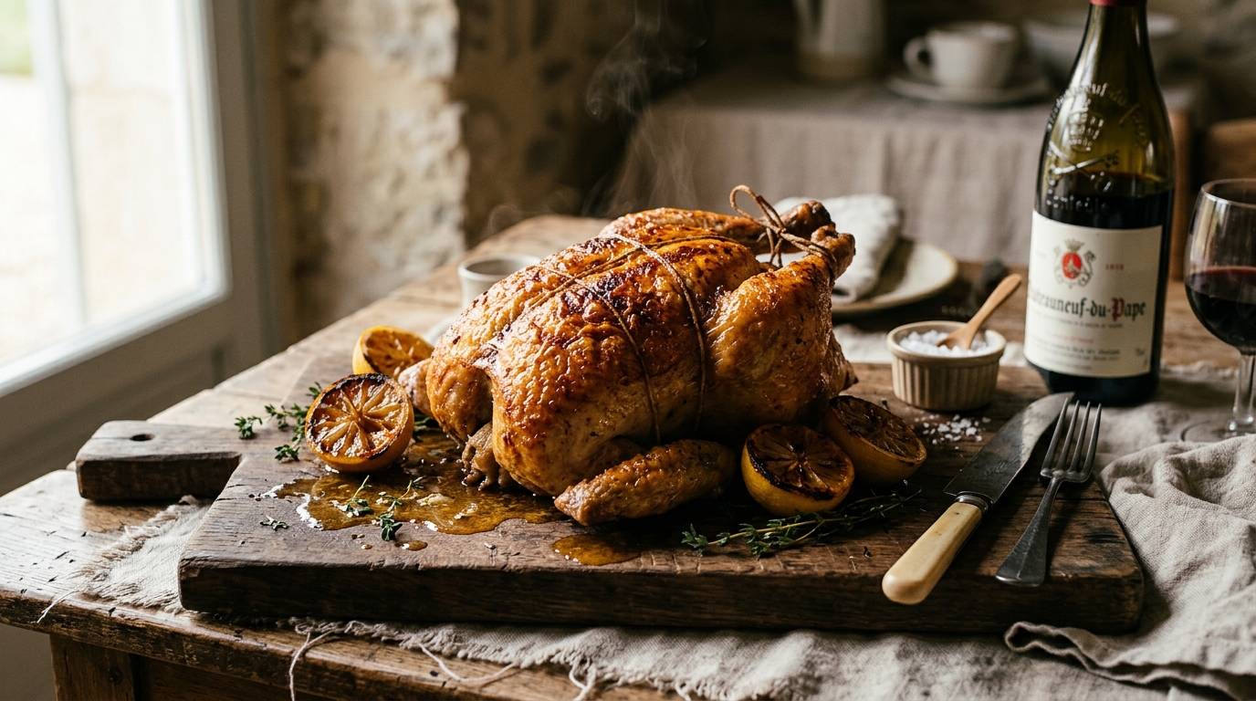Thomas Keller's Crispy Roast Chicken