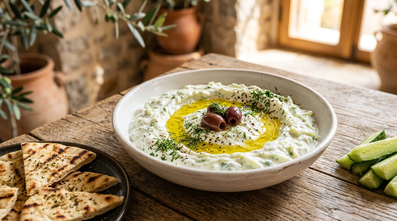 Fresh Greek Tzatziki